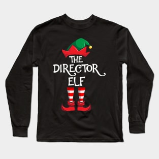 Director Elf Matching Family Christmas Long Sleeve T-Shirt